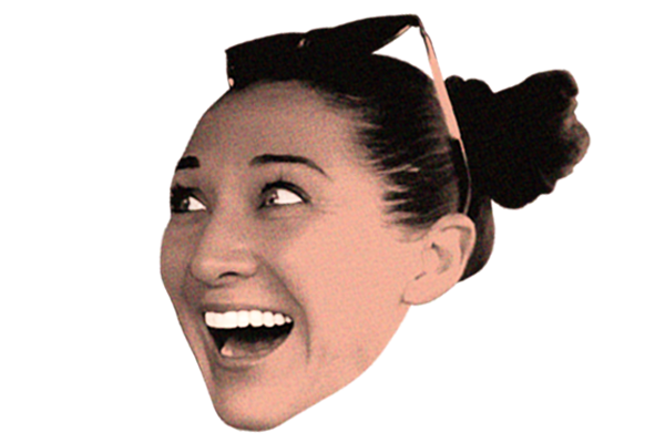 Excited face reacting to Songfinch song